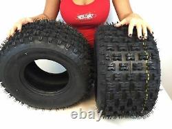 Yamaha Yfz 350 Banshee Massfx Sport Atv Tires 20x10-9 Rear (2 Tire Set)