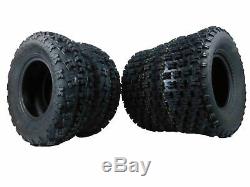 Yamaha Yfz 350 Banshee Massfx Sport Atv Tires (4 Tires) 21x7-10, 20x10-9