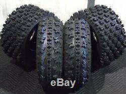 Yamaha Yfz 350 Banshee Quadking Sport Atv Tires (4 Tires) 21x7-10, 20x10-9