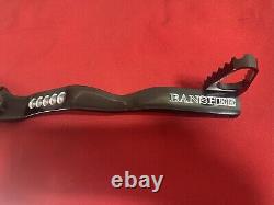 Yamaha banshee 350 ATV Billet Aluminum Rear Brake Pedal fits all Yrs Black