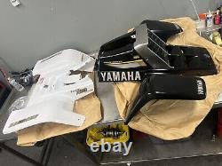 Yamaha banshee Plastic Kit 2002 Black And Silver