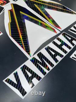 Yamaha banshee full graphics decals kit 1999 THICK AND HIGH GLOSS HOLOGRAPHIC