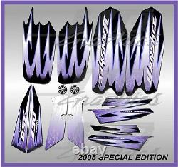 Yamaha banshee full graphics decals kit 2005 SE THICK AND HIGH GLOSS UPDATED