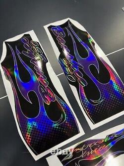 Yamaha banshee full graphics kit 2006. THICK AND HIGH GLOSS HOLOGRAPHIC